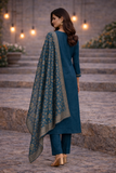 Anarkali Suit with Embroidered Placket