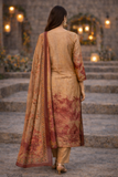 Earthy Floral Silk Kurta Set